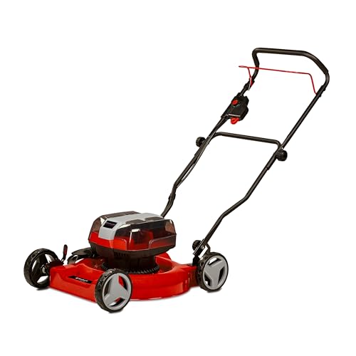 Einhell Akku-Rasenmäher GE-CM 36/48 Li M-Solo Power X-Change (36 V, 48 cm Schnittbreite, bis 1000 m², Brushless, Mulchrasenmäher, 30-75 mm Schnitthöhe, ohne Akku)