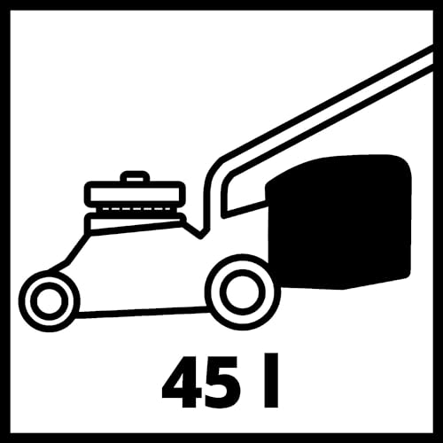 Einhell Akku-Rasenmäher GE-CM 36/37 Li-Solo Power X-Change (36 V, 37 cm Schnittbreite, bis 400 m², 45L Grasfangkorb, 25-75 mm Schnitthöhe, ohne Akku)