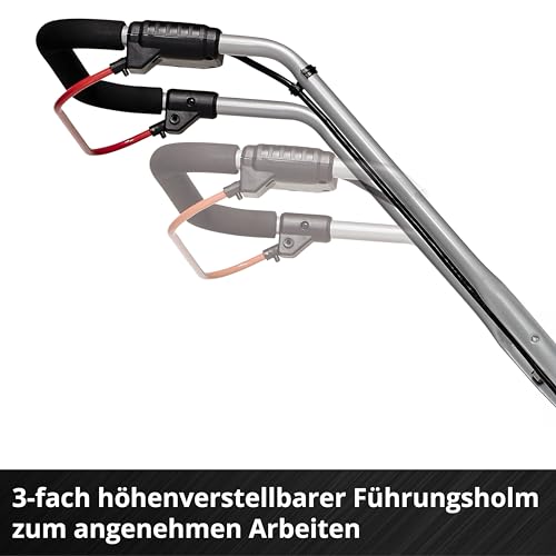 Einhell Akku-Rasenmäher GE-CM 36/33 Li Kit Power X-Change (36 V, 33cm Schnittbreite, bis 250 m², 30L Fangkorb, 25-65 mm Schnitthöhe