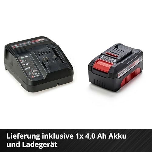 Einhell Akku-Rasenmäher GE-CM 18/33 Li Kit Power X-Change (18 V, 33 cm Schnittbreite, bis 200 m², Brushless, 30L Fangkorb, 25-65 mm Schnitthöhe