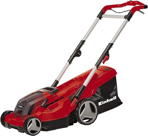 Einhell Akku-Rasenmäher GE-CM 36/37 Li-Solo Power X-Change (36 V, 37 cm Schnittbreite, bis 400 m², 45L Grasfangkorb, 25-75 mm Schnitthöhe, ohne Akku)