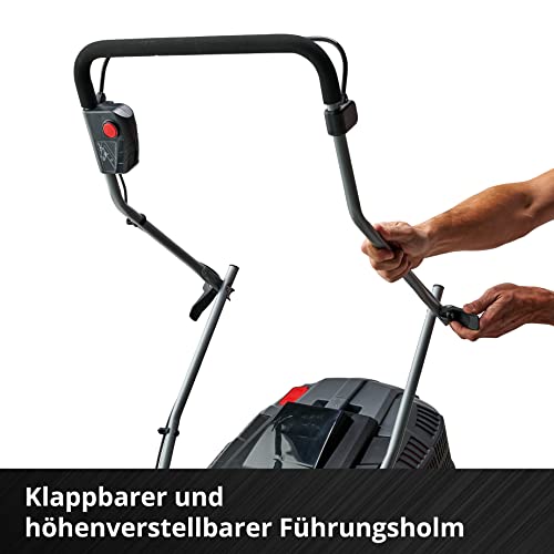 Einhell Akku-Rasenmäher GE-CM 43 Li M Kit Power X-Change (36V, 43 cm Schnittbreite, bis 600 m², Brushless, Mulch-Kit, 63L Fangkorb