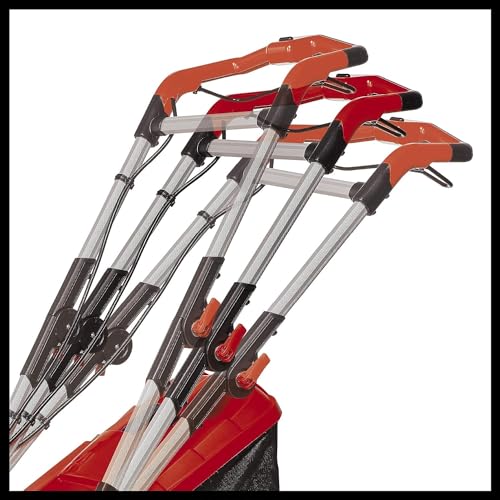 Einhell Akku-Rasenmäher GE-CM 36/34-1 Li-Solo Power X-Change (36 V, 33,5 cm Schnittbreite, bis 200 m², 30L Grasfangkorb, 25-65 mm Schnitthöhe, ohne Akku)