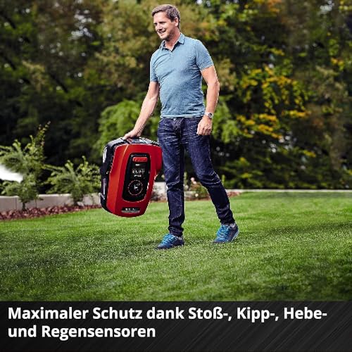 Einhell Mähroboter FREELEXO 500 BT Power X-Change (Li-Ion, Multizonen-Modus, bis 35% Steigung, Appsteuerung d. Bluetooth