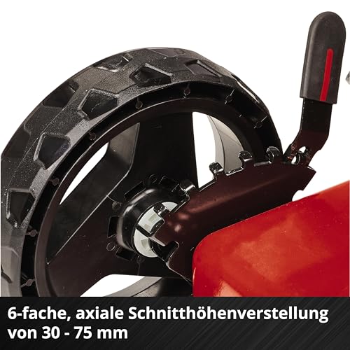 Einhell Akku-Rasenmäher GE-CM 36/48 Li M-Solo Power X-Change (36 V, 48 cm Schnittbreite, bis 1000 m², Brushless, Mulchrasenmäher, 30-75 mm Schnitthöhe, ohne Akku)