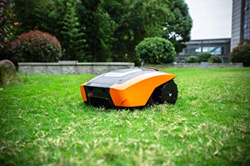 Yard Force Mähroboter EasyMow260 für geeignet für bis zu 260 qm-Selbstfahrender Rasenmäher Roboter, Bedienung und einfach zu bedienen